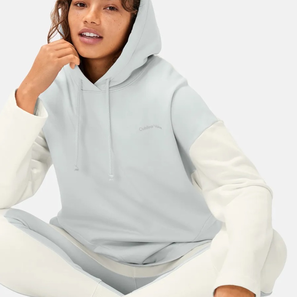 Outdoor Voices pickup jogger with matching hoodie set